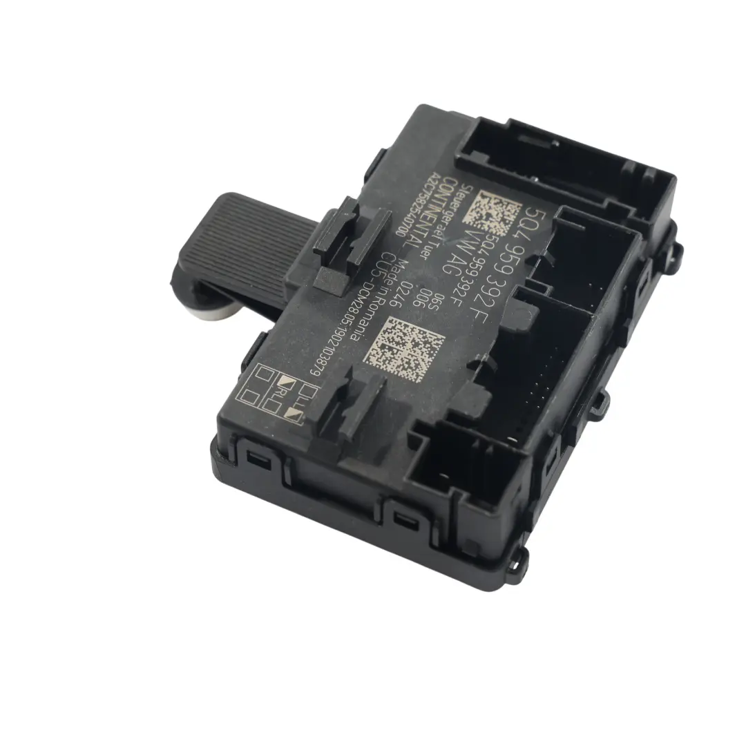 Door Control Unit Front Passenger Side to VW Crafter Sy Skoda Octavia 5E with Part number 5Q4959592F VW Crafter Sy Skoda Octavia 5E Door Control Unit Front Passenger Side - SKU 5Q4959592F - Part number 5Q4959592F