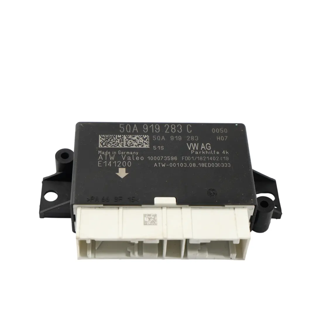 Module Contrôle Aide Stationnement PDC pour Audi A3 S3 8V Q2 GA à propos du numéro de pièce 5QA919283C Audi A3 S3 8V Q2 GA Module Contrôle Aide Stationnement PDC - SKU 5QA919283C - Numéro de pièce 5QA919283C