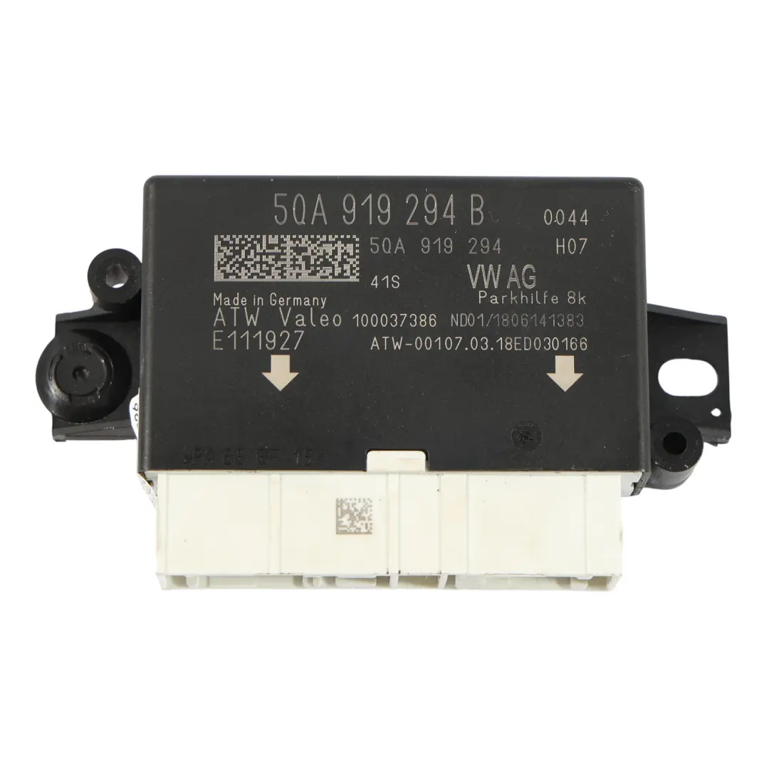 Audi A3 8V VW Volkswagen Golf VII PDC Park Assistent Steuer Gerät - SKU 5QA919294B - Teilenummer 5QA919294B