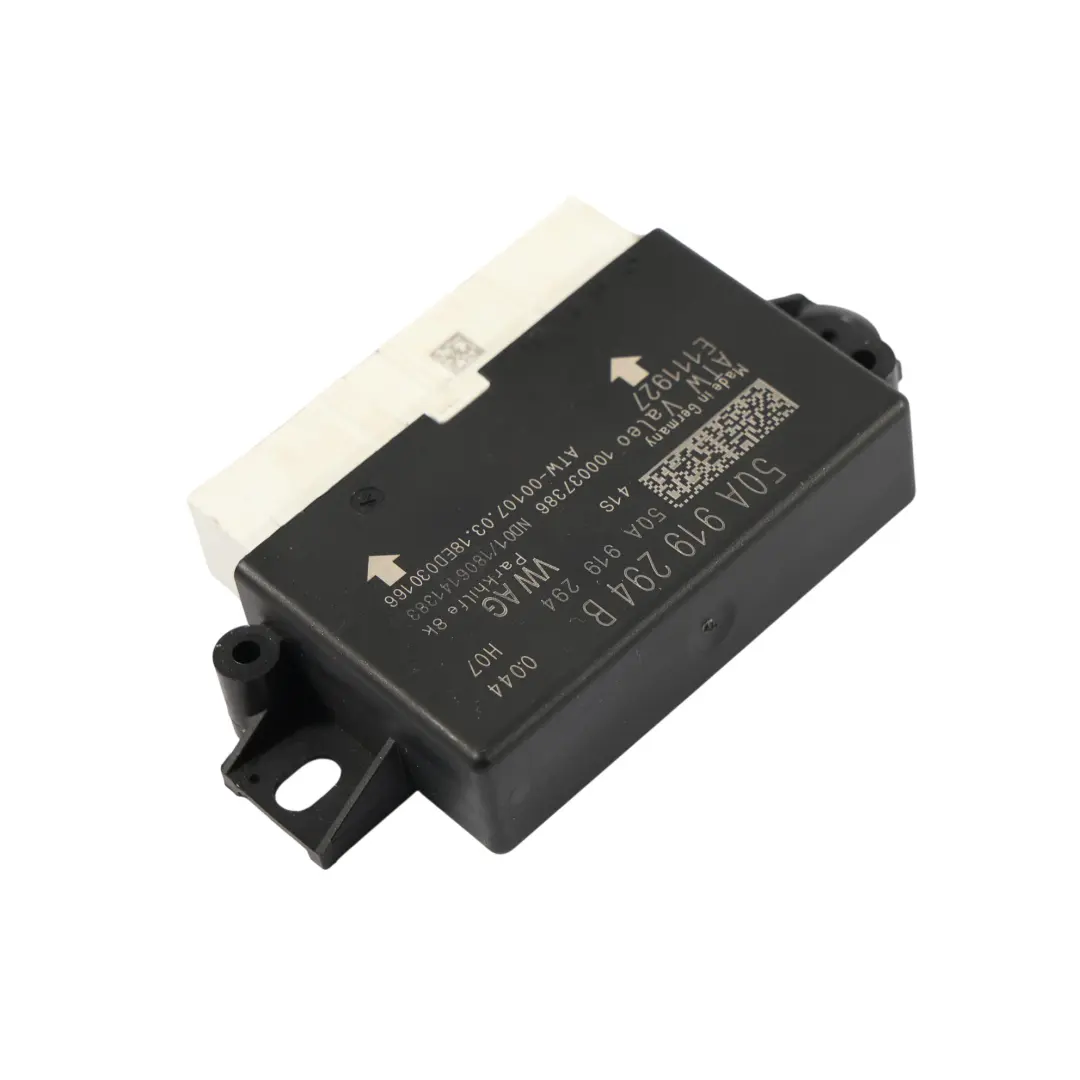 Módulo Control Aparcamiento PDC para Audi A3 8V VW Volkswagen Golf VII con número de pieza 5QA919294B Audi A3 8V VW Volkswagen Golf VII Módulo Control Aparcamiento PDC - SKU 5QA919294B - Número de pieza 5QA919294B