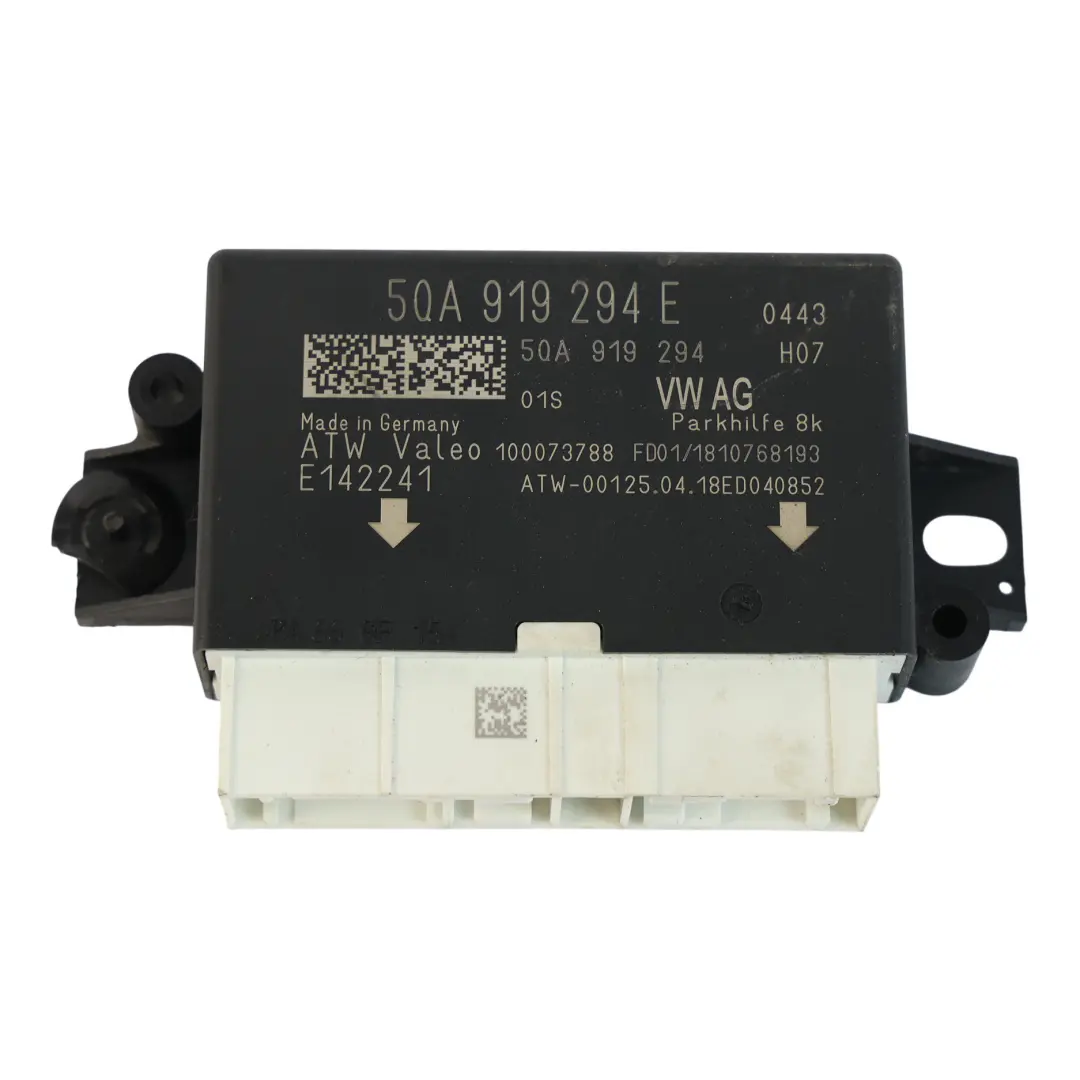Volkswagen Golf Mk7 5G PDC Parksensor Steuergerät Modul ECU - SKU 5QA919294E - Teilenummer 5QA919294E