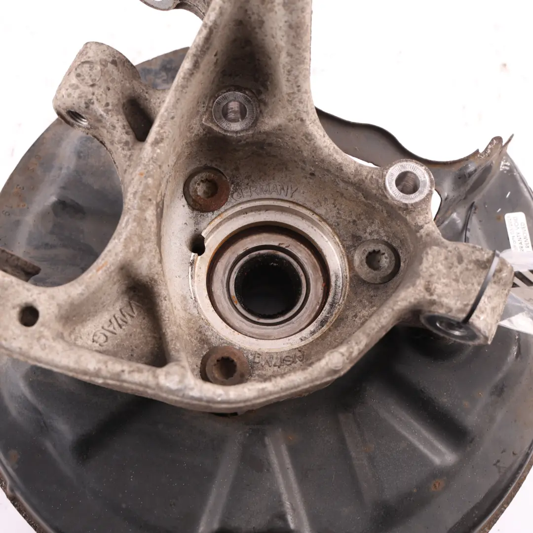 RSQ3 F3 Rear Wheel Carrier Knuckle Brake Disc Plate Right O/S to Audi Q3 with Part number 5QF505436F Audi Q3 RSQ3 F3 Rear Wheel Carrier Knuckle Brake Disc Plate Right O/S - SKU 5QF505436F - Part number 5QF505436F