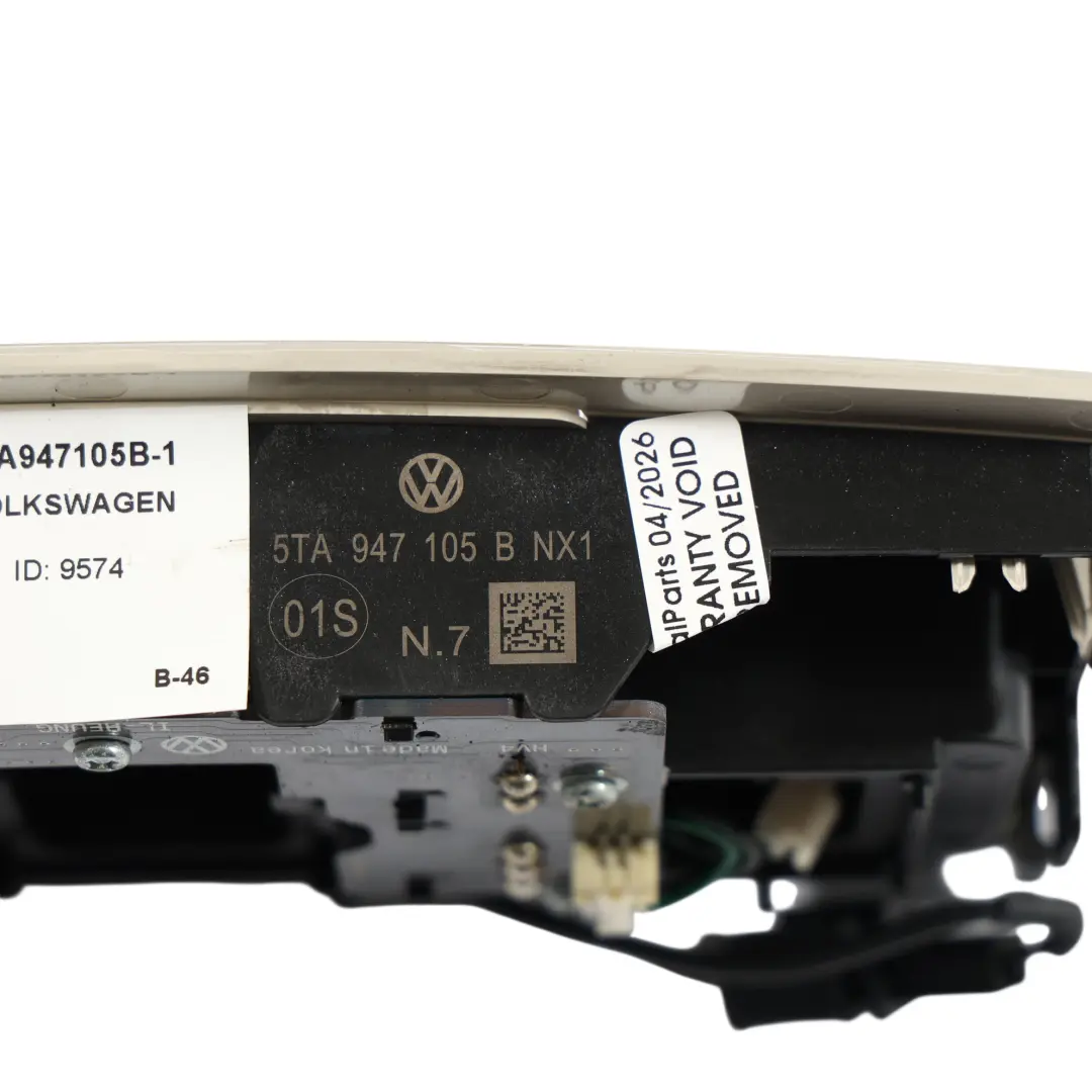 Volkswagen Passat B8 Innenraum Leseleuchte Himmel - SKU 5TA947105B-1 - Teilenummer 5TA947105B
