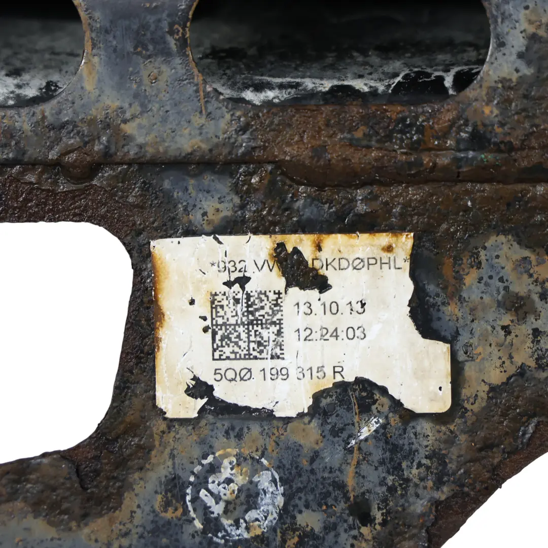 VW Golf Mk7 Skoda Octavia Mk4 Front Axle Subframe Assembly Carrier - SKU 5WA199315F - Part number 5WA199315F