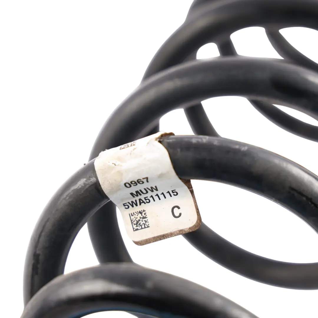 VW Volkswagen Golf R Mk8 Rear Suspension Coil Spring Set X2 - SKU 5WA511115C - Part number 5WA511115C