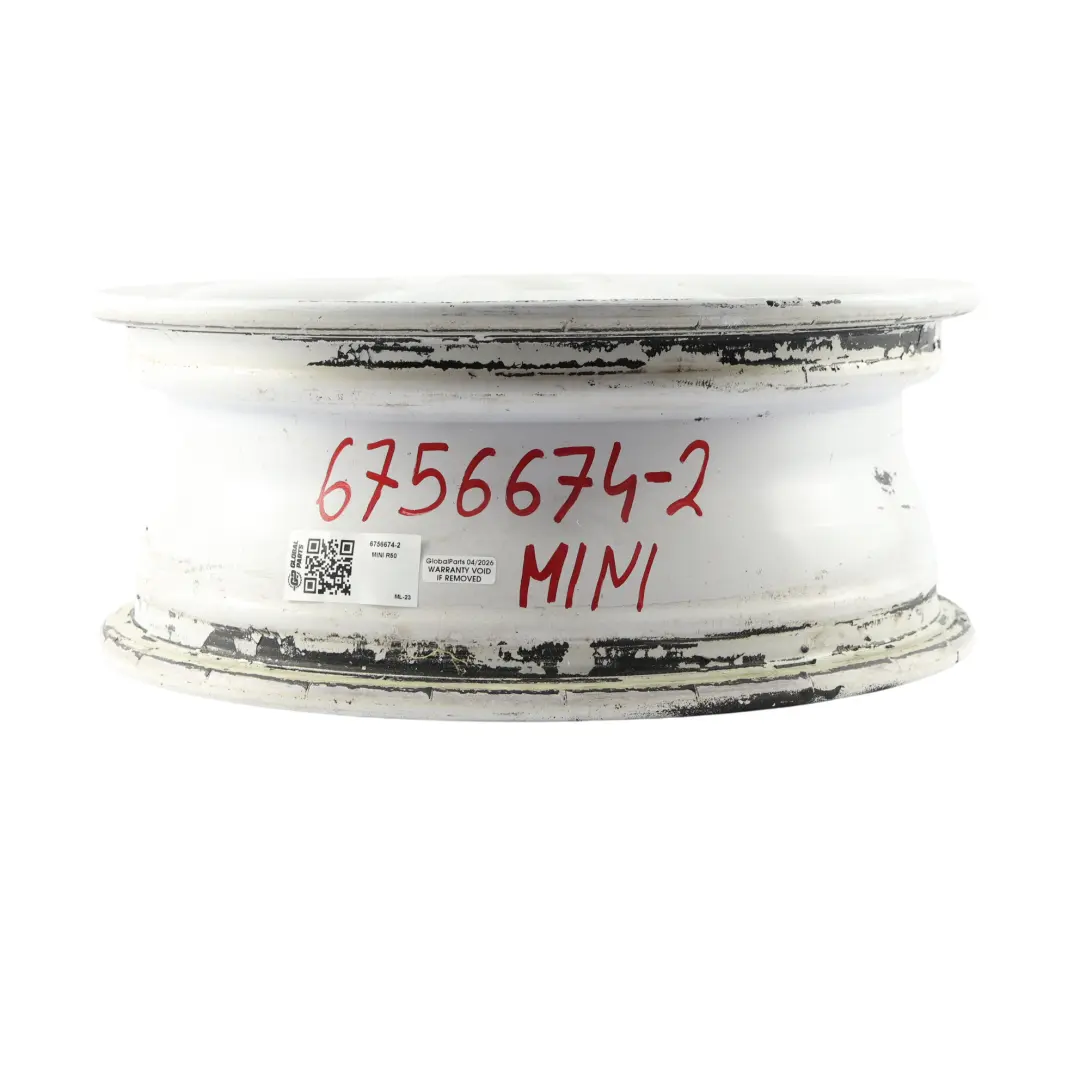 Mini Cooper One R50 R52 R53 Blanc Alliage en Alu Jante 15 " 5,5J Et : 45 - SKU 6756674-2 - Numéro de pièce 6756674
