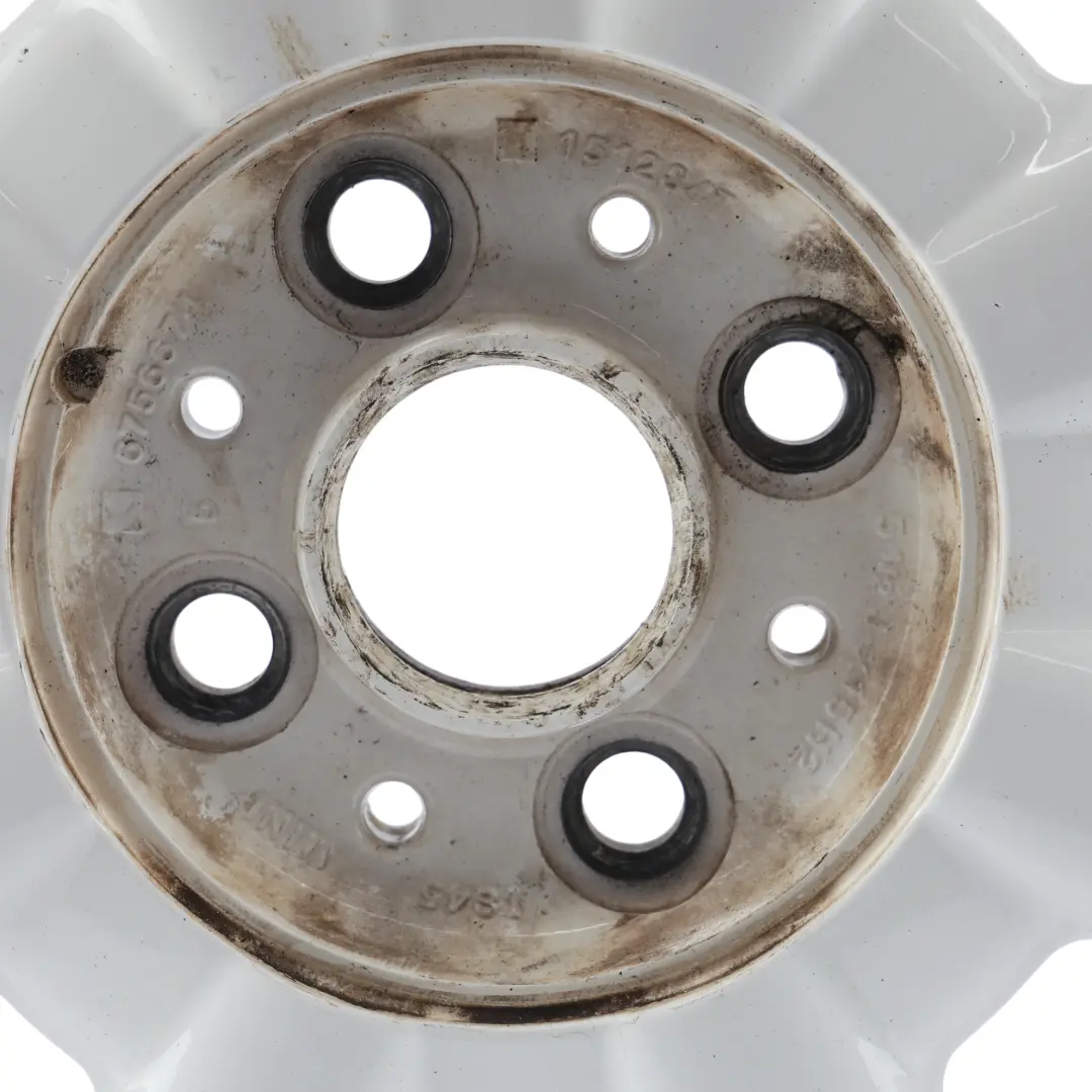 Mini Cooper One R50 R52 R53 Llanta De aleacion blanca 15" 5,5J ET:45 8 radios 82 - SKU 6756674-2 - Número de pieza 6756674