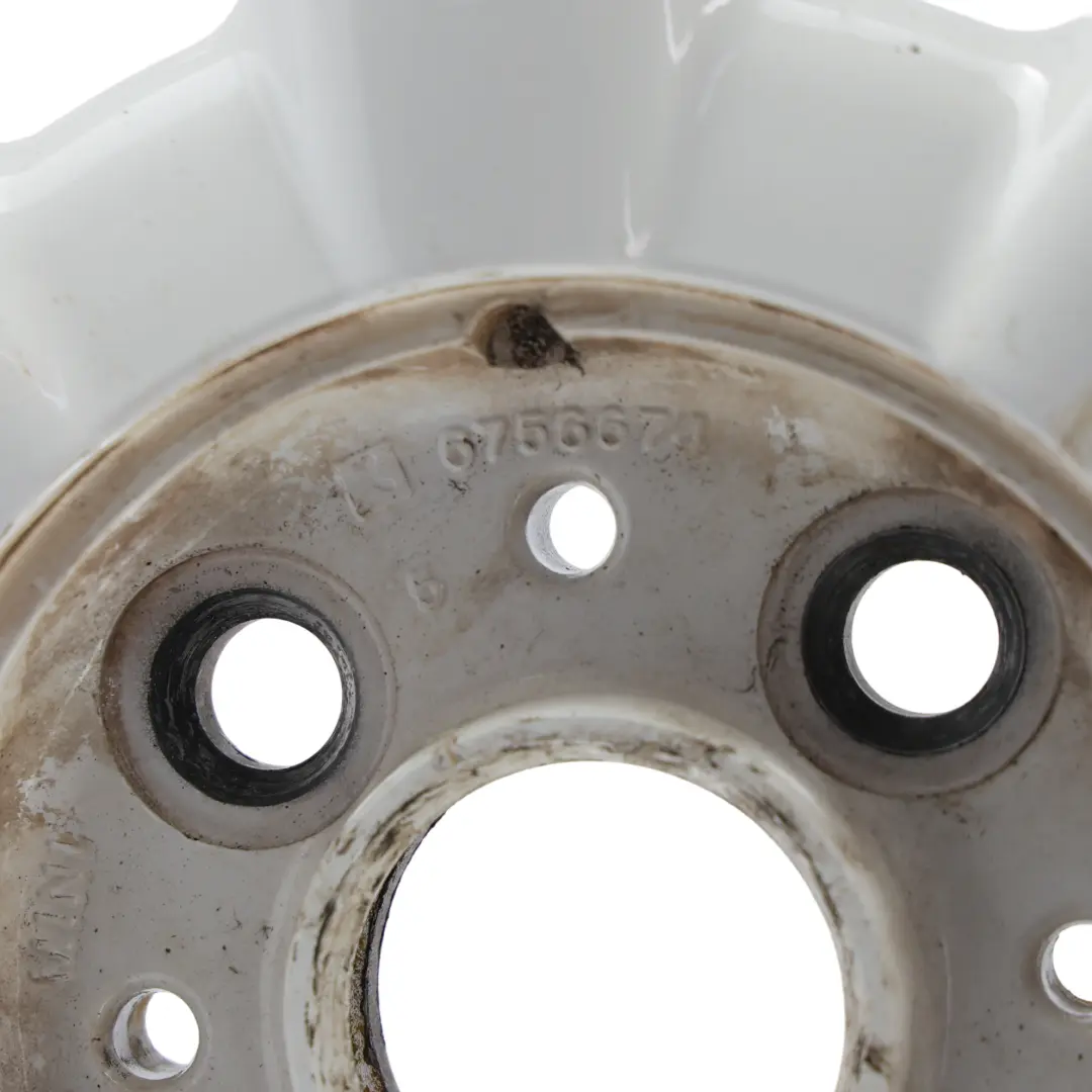 Mini Cooper One R50 R52 R53 White Wheel Alloy Rim 15" 5,5J ET:45 8-Spoke 82 - SKU 6756674-2 - Part number 6756674