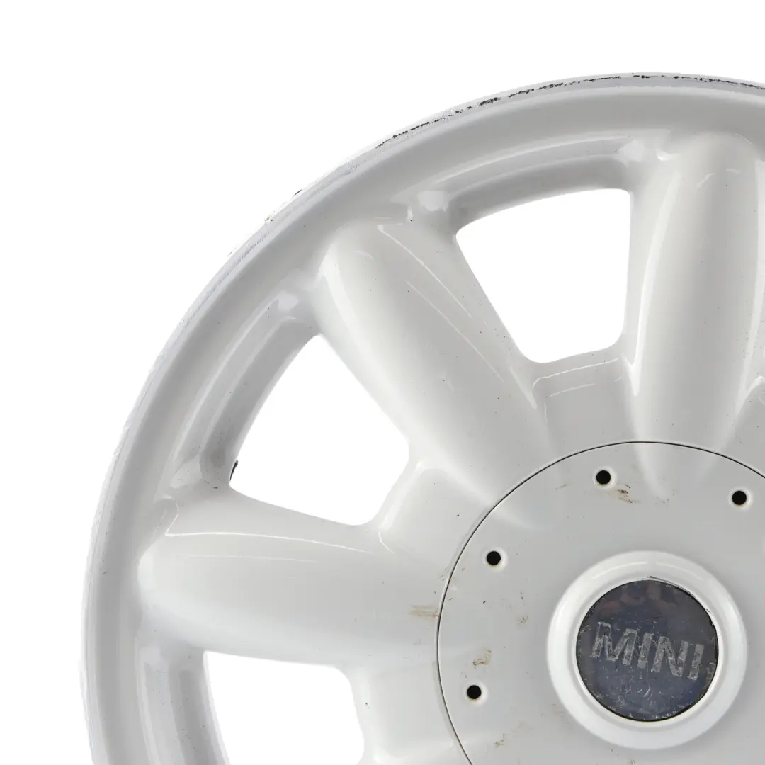 Mini Cooper One R50 R52 R53 Weiss Alufelge Alu Felge 15" 5,5J ET:45 - SKU 6756674-2 - Teilenummer 6756674