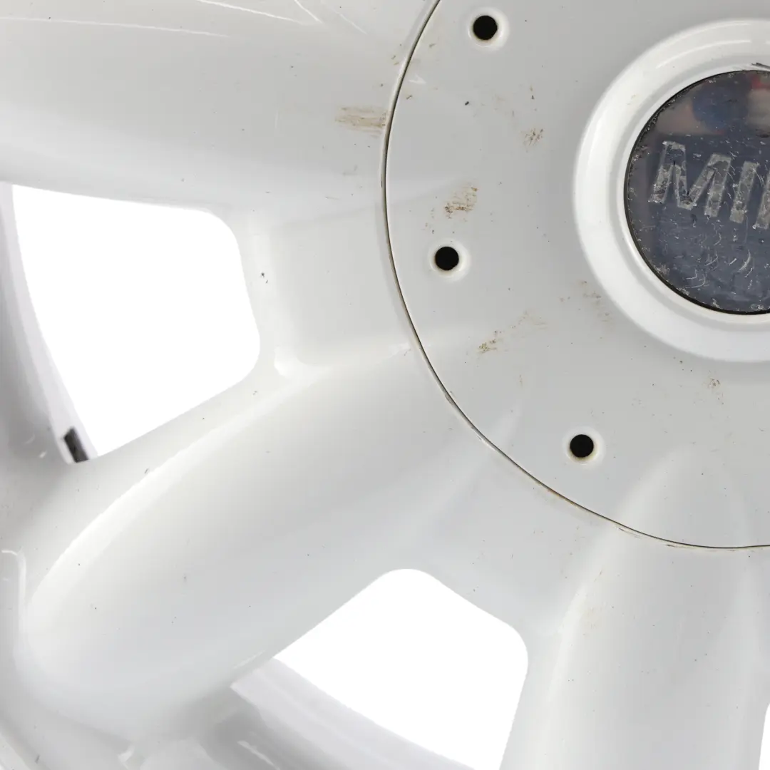 Llanta De aleacion blanca 15" 5,5J ET:45 8 radios 82 para Mini Cooper One R50 R52 R53 con número de pieza 6756674 Mini Cooper One R50 R52 R53 Llanta De aleacion blanca 15" 5,5J ET:45 8 radios 82 - SKU 6756674-2 - Número de pieza 6756674