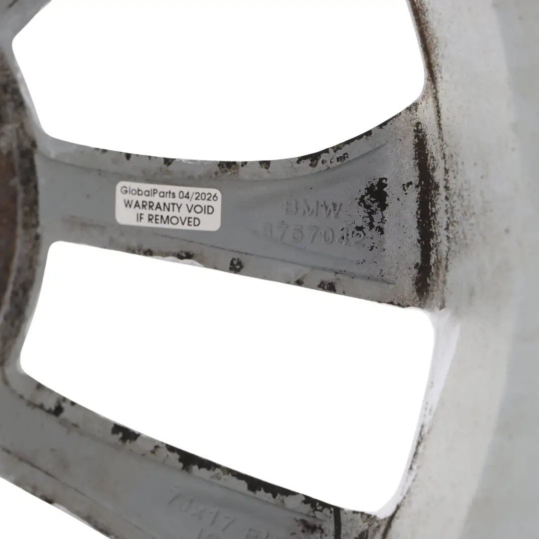 BMW E46 E87 Cerchione Lega Argento 17" 7J ET:47 LA Doppia Raggio 98 - SKU 6757042-1 - Numero di parte 6757042