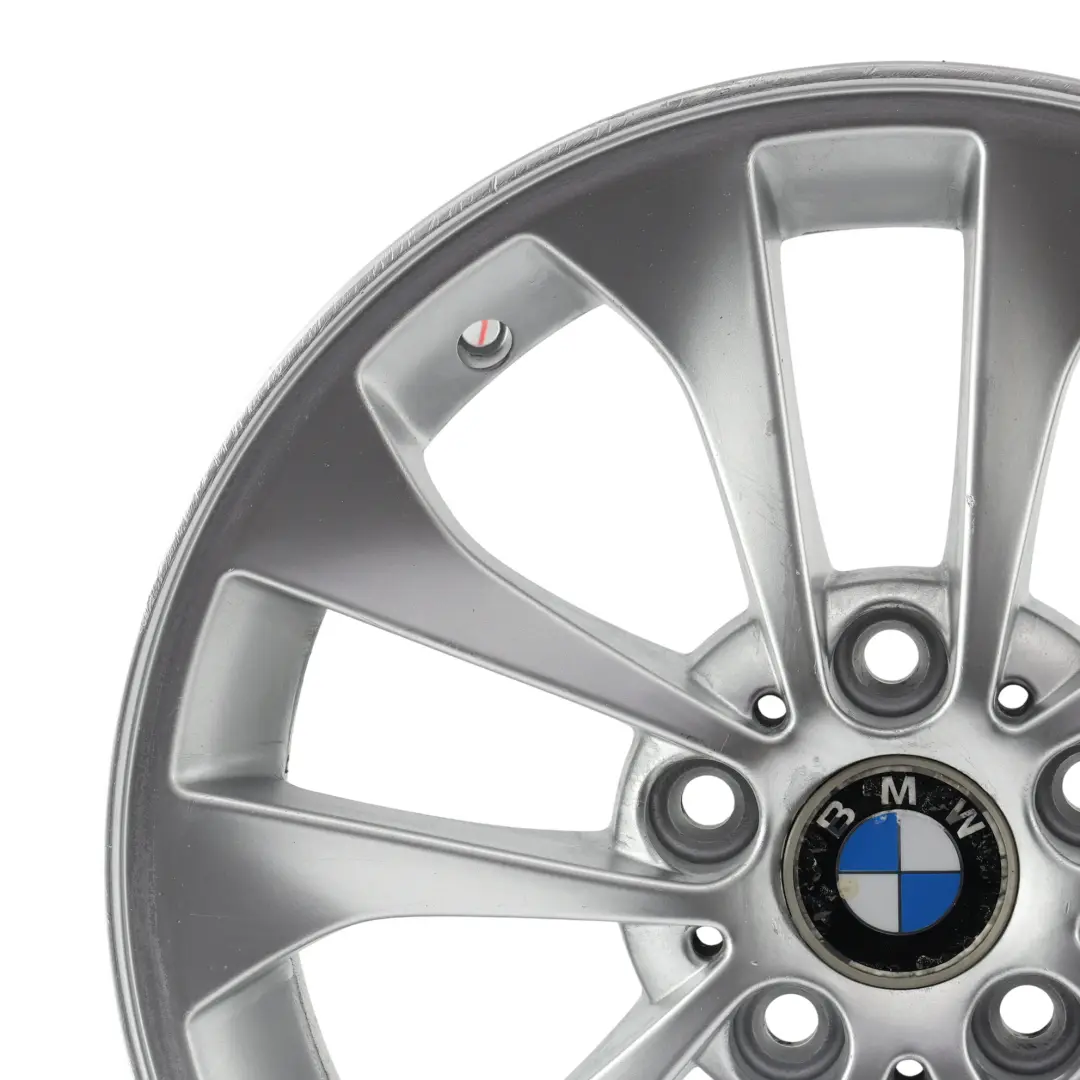 BMW E46 E87 Alu Felge Silber 17" 7J ET:47 LA Doppelte Speiche 98 - SKU 6757042-1 - Teilenummer 6757042