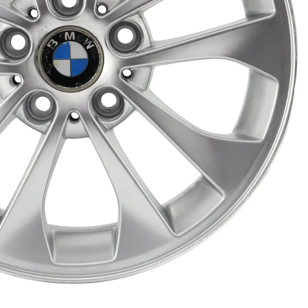 BMW E46 E87 Llanta Aleación Plata 17" 7J ET:47 LA Doble Radio 98 - SKU 6757042-1 - Número de pieza 6757042