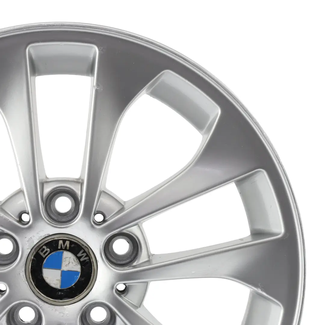 BMW E46 E87 Wheel Rim Alloy Silver 17" 7J ET:47 LA Double Spoke 98 - SKU 6757042-2 - Part number 6757042