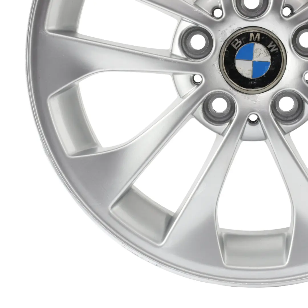 BMW E46 E87 Felge Alu Silber 17" 7J ET:47 LA Doppelte Speiche 98 - SKU 6757042-2 - Teilenummer 6757042