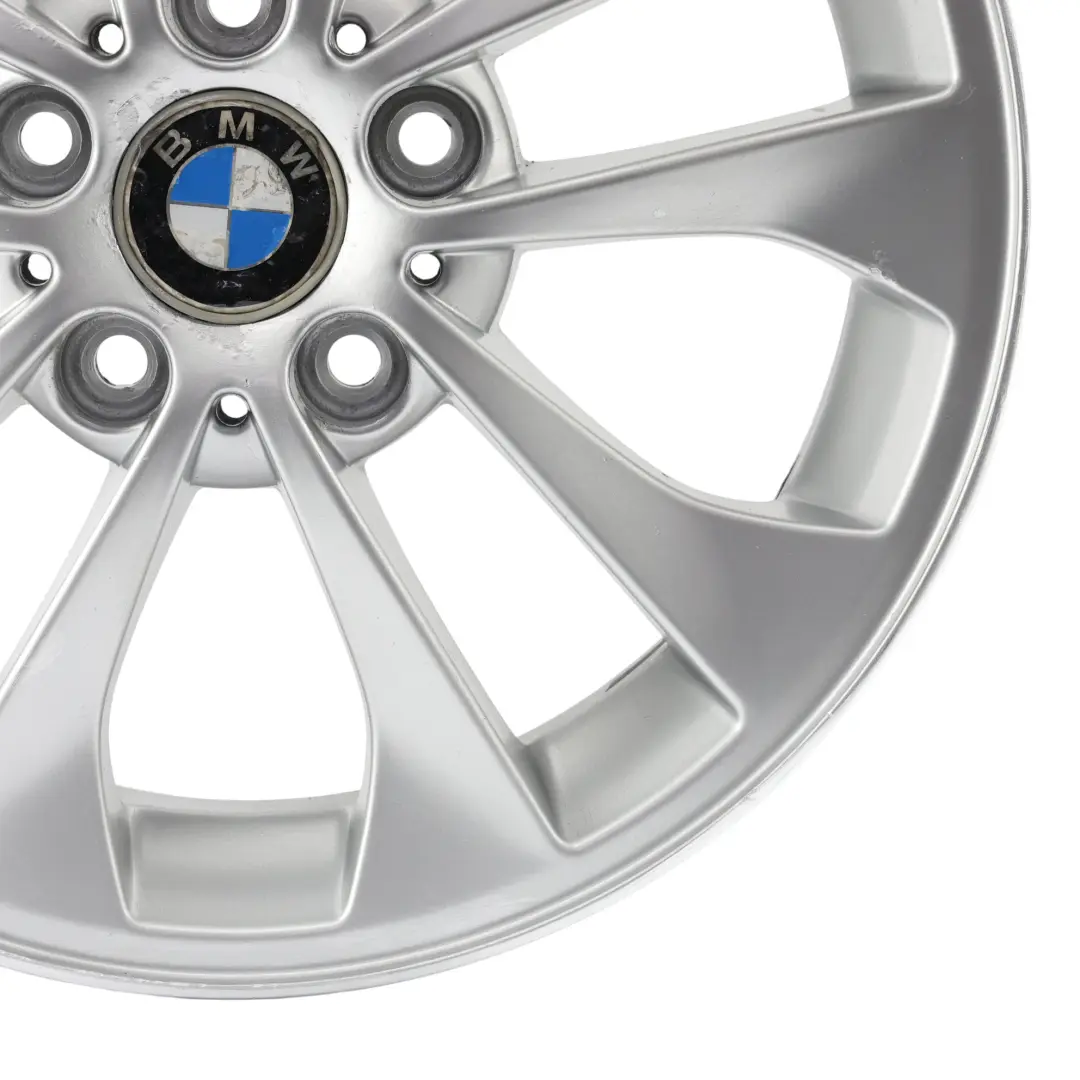 BMW E46 E87 Felga Aluminiowa Srebrna 17" 7J ET47 LA Double Spoke 98 - SKU 6757042-2 - Numer Części 6757042