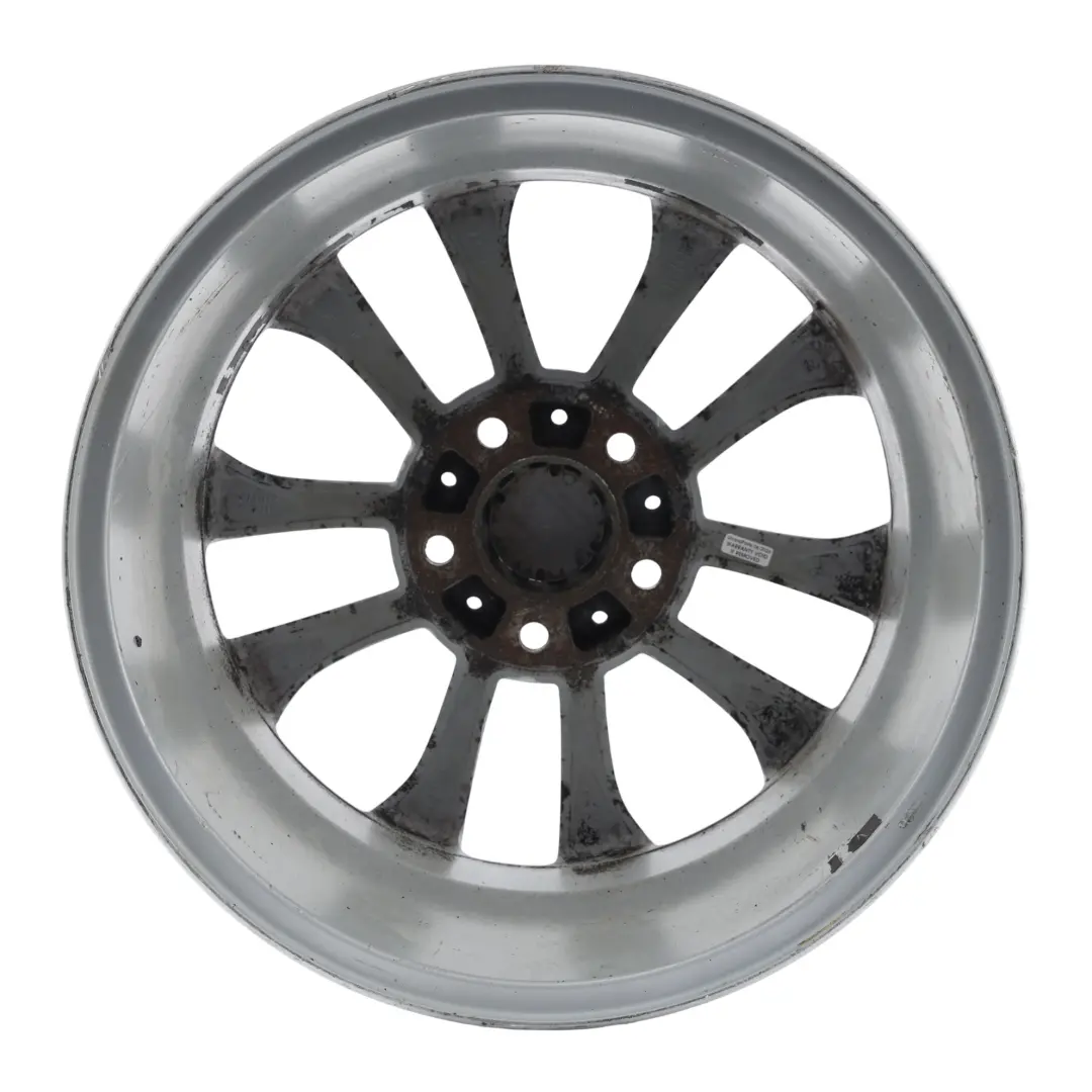 BMW E46 E87 Felga Aluminiowa Srebrna 17" 7J ET47 LA Double Spoke 98 - SKU 6757042-3 - Numer Części 6757042