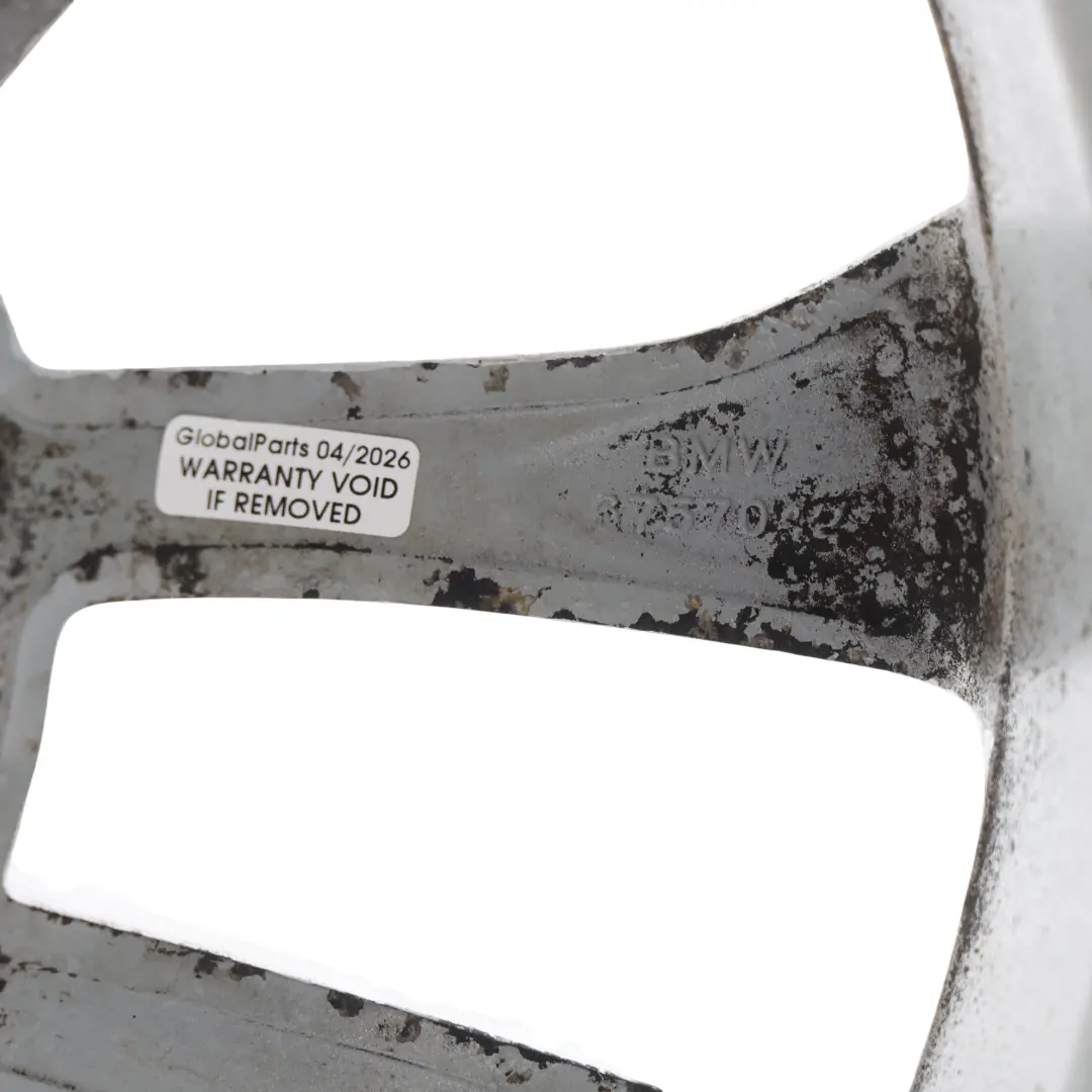 Cerchione Lega Argento 17" 7J ET:47 LA Doppia Razza 98 per BMW E46 E87 con numero di parte 6757042 BMW E46 E87 Cerchione Lega Argento 17" 7J ET:47 LA Doppia Razza 98 - SKU 6757042-3 - Numero di parte 6757042