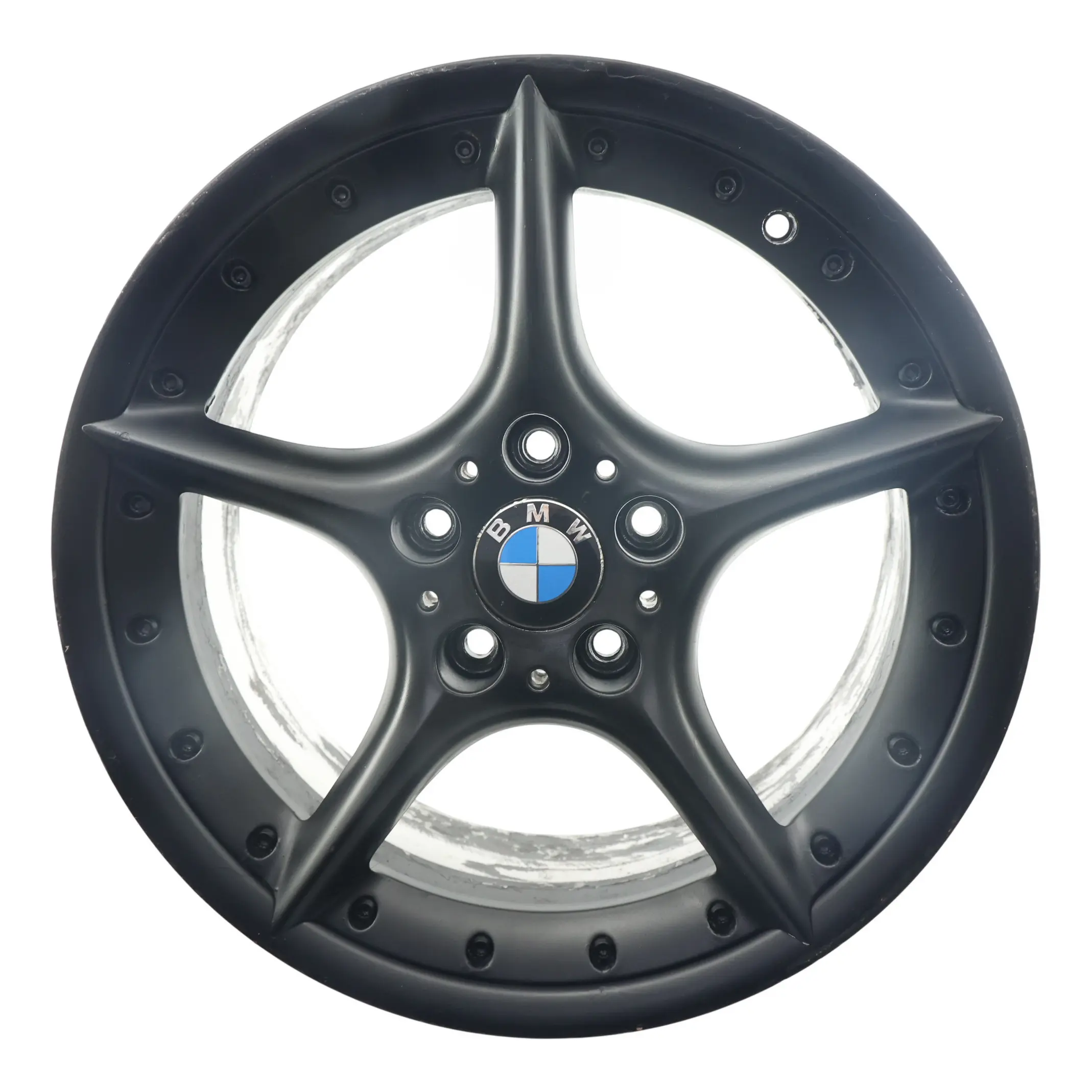 BMW Z4 E85 E86 Noir Roue Arrière Jante Alliage 18" 8,5J ET:50 Star 108 6758195