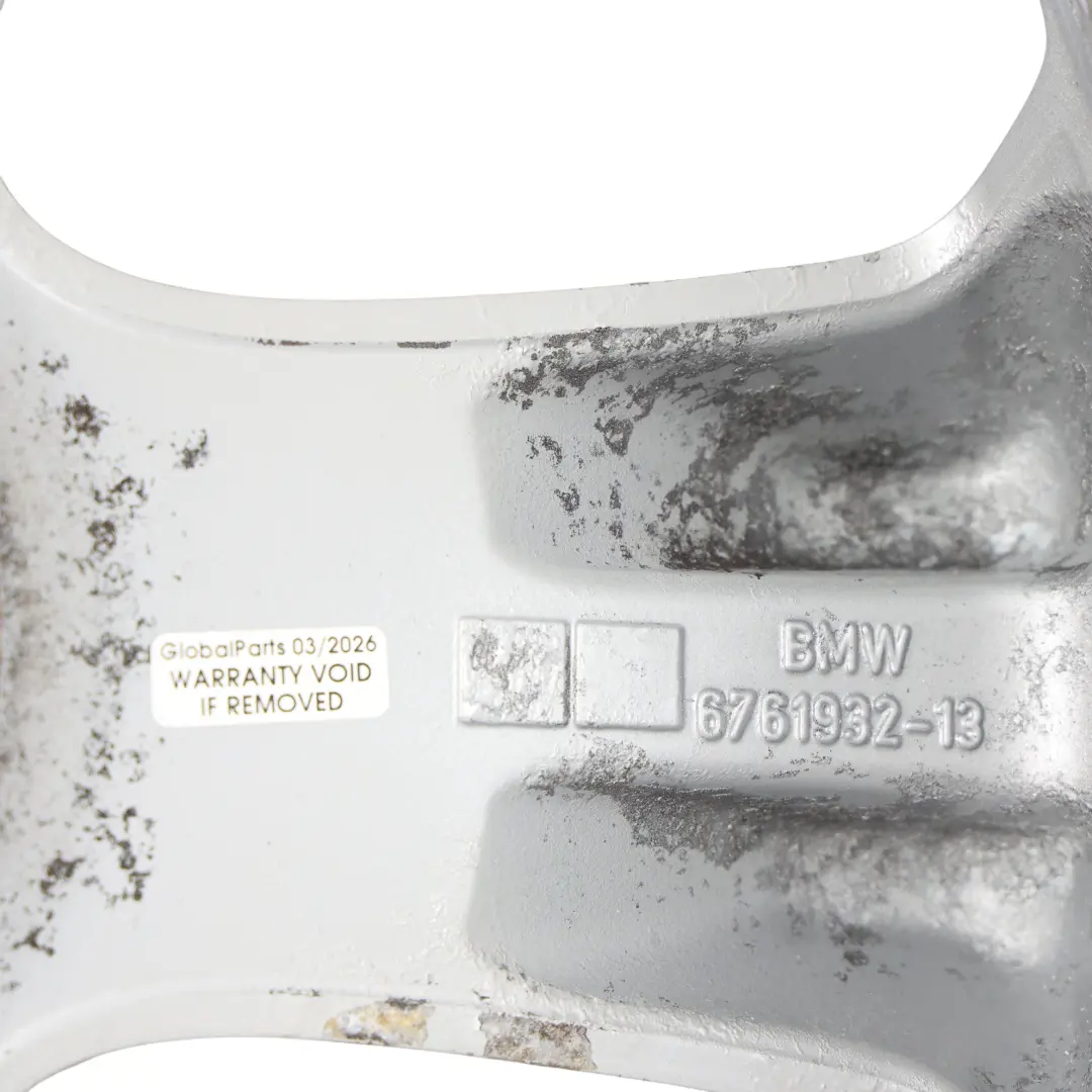 BMW X5 E53 Silberne Hinter Rad Felge 19" 10J ET:45 Styling 132 - SKU 6761932-1 - Teilenummer 6761932