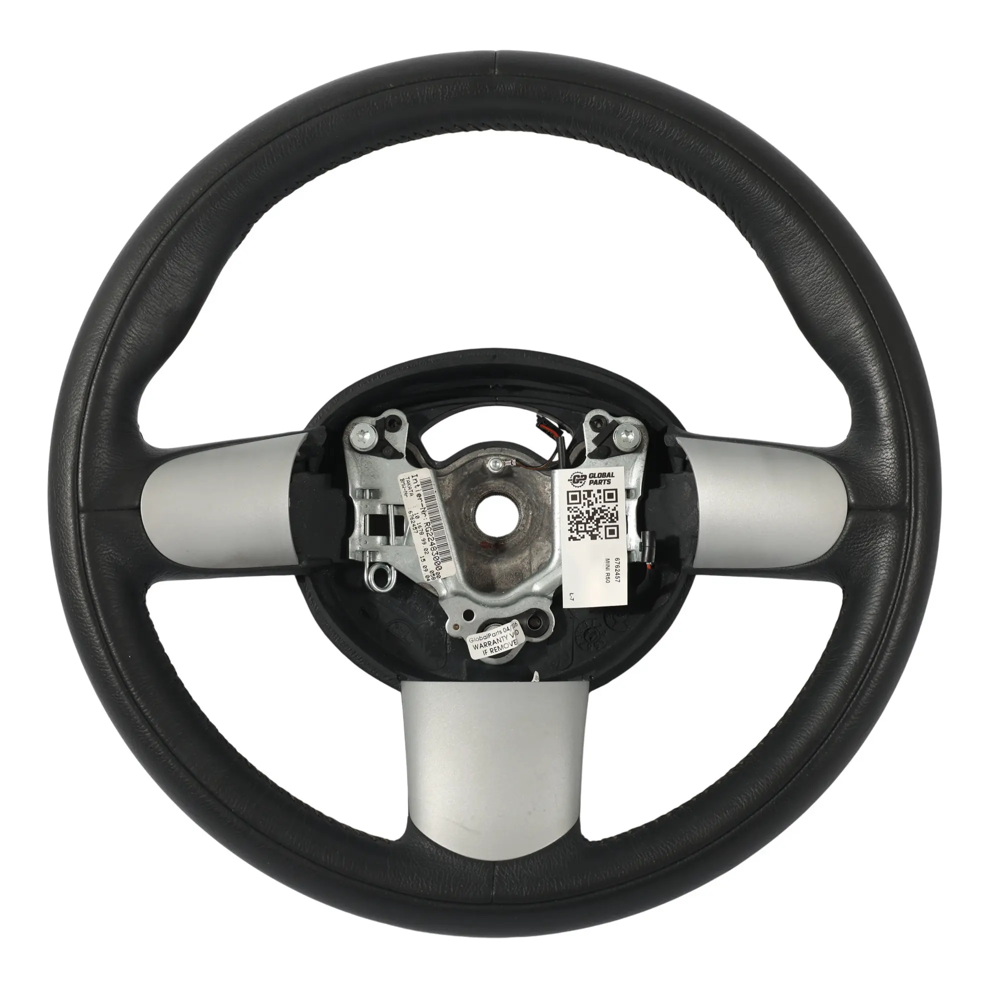 Mini Cooper R50 R52 R53 Kierownica Sportowa Czarna Skóra 6762457