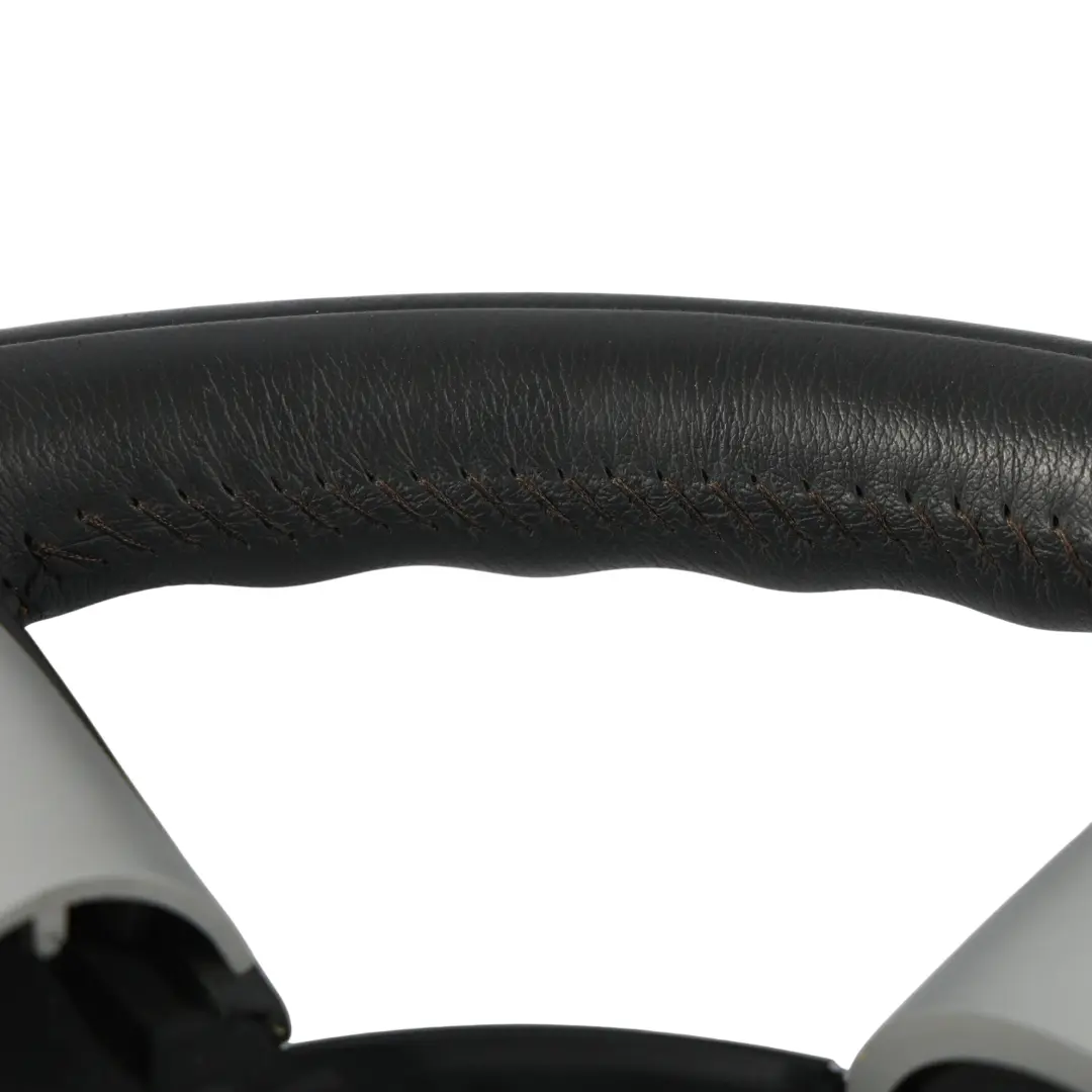 Lenkrad Sport Schwarz Leder für Mini Cooper R50 R52 R53 mit Teilenummer 6762457 Mini Cooper R50 R52 R53 Lenkrad Sport Schwarz Leder - SKU 6762457 - Teilenummer 6762457