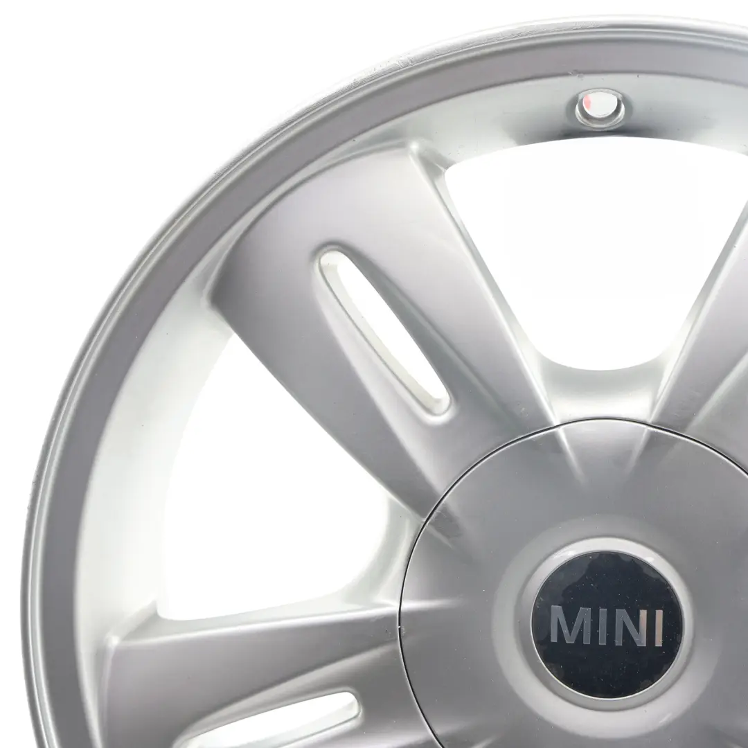 Mini Cooper One R50 Argent Jante Alu 15" ET:45 5,5J 5 Star Rocket 93 - SKU 6763295-1 - Numéro de pièce 6763295