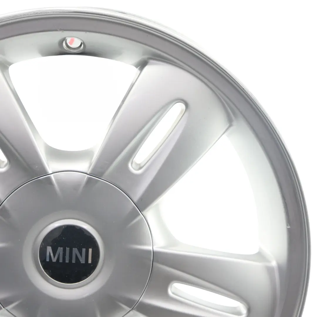 Mini Cooper One R50 Silber Alu Felge 15" 5,5J ET:45 5 Star Rocket 93 - SKU 6763295-1 - Teilenummer 6763295