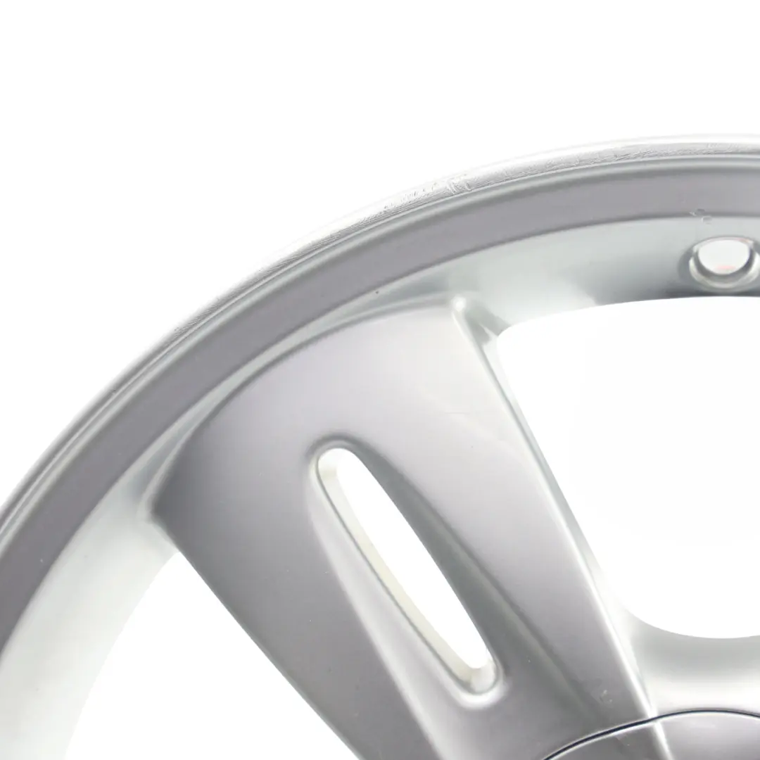 Mini Cooper One R50 Silber Alu Felge 15" 5,5J ET:45 5 Star Rocket 93 - SKU 6763295-1 - Teilenummer 6763295