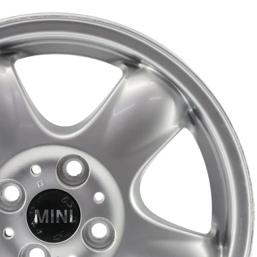  Cerchi In Lega Mini One R50 R55 R56 Argento 15" 5,5J 5-Start Spooler 100 - SKU 6768498-2 - Numero di parte 6768498