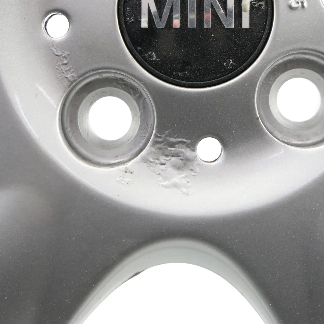 Mini One R50 R55 R56 Silver Wheel Alloy Rim 15" 5,5J 5-Start Spooler 100 - SKU 6768498-2 - Part number 6768498