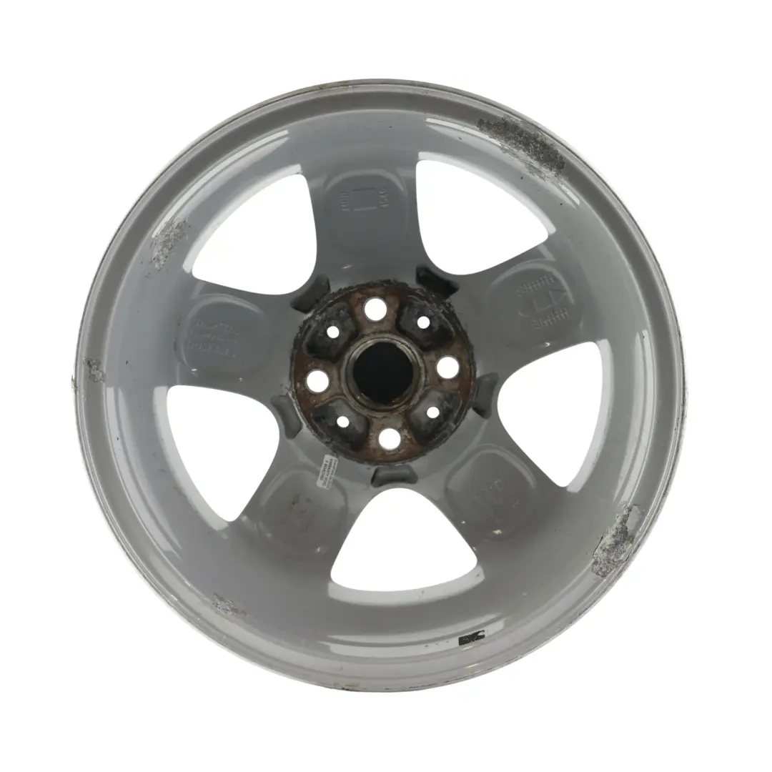 Alloy Rim 15" 5,5J 5-Start Spooler 100 to Mini Cooper One R50 R55 R56 Silver Wheel with Part number 6768498 Mini Cooper One R50 R55 R56 Silver Wheel Alloy Rim 15" 5,5J 5-Start Spooler 100 - SKU 6768498-3 - Part number 6768498