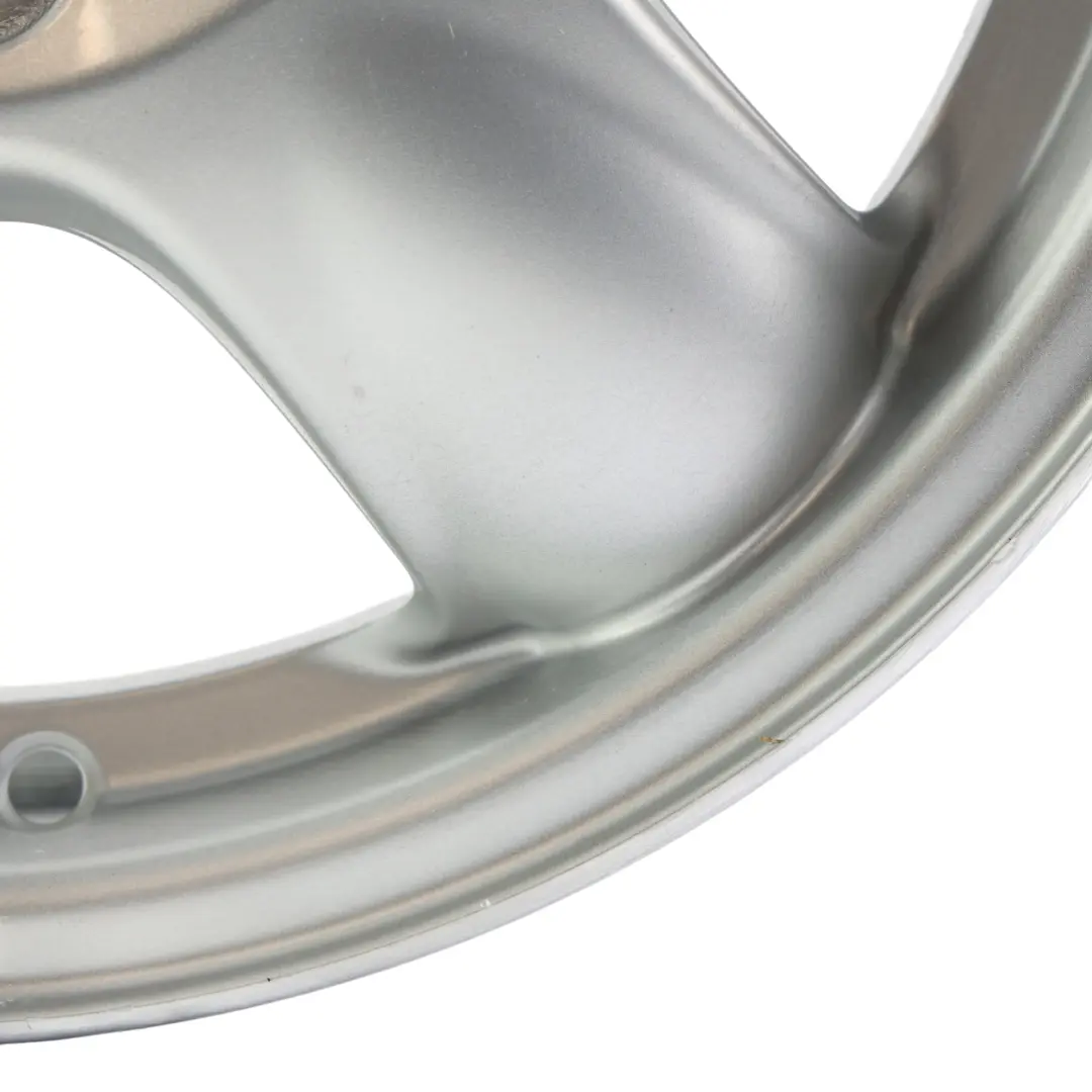 Alloy Rim 15" 5,5J 5-Start Spooler 100 to Mini Cooper One R50 R55 R56 Silver Wheel with Part number 6768498 Mini Cooper One R50 R55 R56 Silver Wheel Alloy Rim 15" 5,5J 5-Start Spooler 100 - SKU 6768498-3 - Part number 6768498