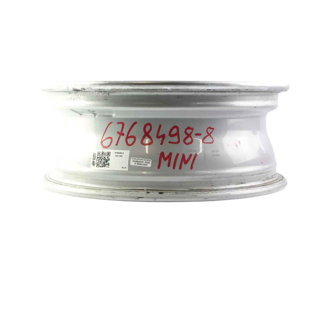 Srebrna Felga Aluminiowa 15" 5,5J 100 do Mini Cooper One R50 R55 R56 o numerze 6768498 Mini Cooper One R50 R55 R56 Srebrna Felga Aluminiowa 15" 5,5J 100 - SKU 6768498-8 - Numer Części 6768498