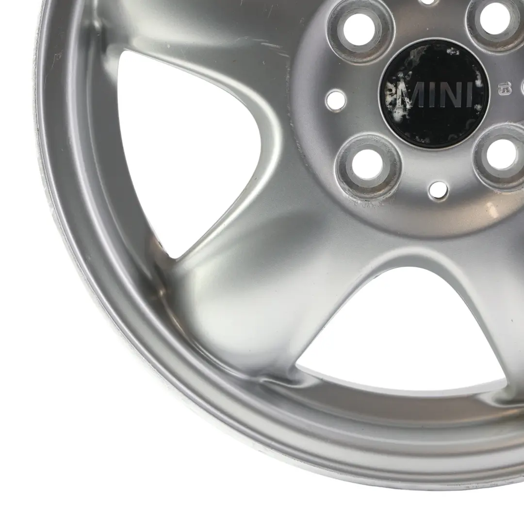 Llanta Aleación Plata 15" 5,5J 5-Start 100 para Mini Cooper One R50 R55 R56 con número de pieza 6768498 Mini Cooper One R50 R55 R56 Llanta Aleación Plata 15" 5,5J 5-Start 100 - SKU 6768498-8 - Número de pieza 6768498