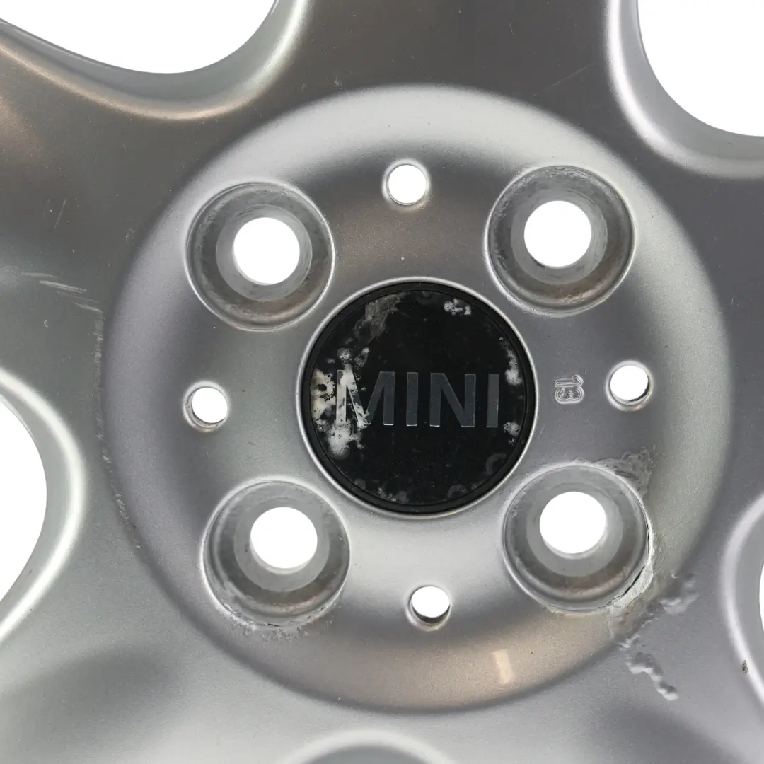 Mini Cooper One R50 R55 R56 Llanta Aleación Plata 15" 5,5J 5-Start 100 - SKU 6768498-8 - Número de pieza 6768498