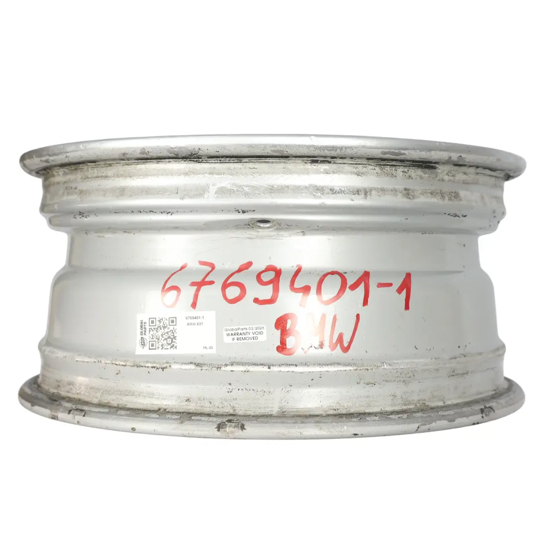 Alloy Wheel Rim 16" Spider Spoke 140 ET:44 7J to BMW E81 E82 E87 with Part number 6769401 BMW E81 E82 E87 Alloy Wheel Rim 16" Spider Spoke 140 ET:44 7J - SKU 6769401-1 - Part number 6769401