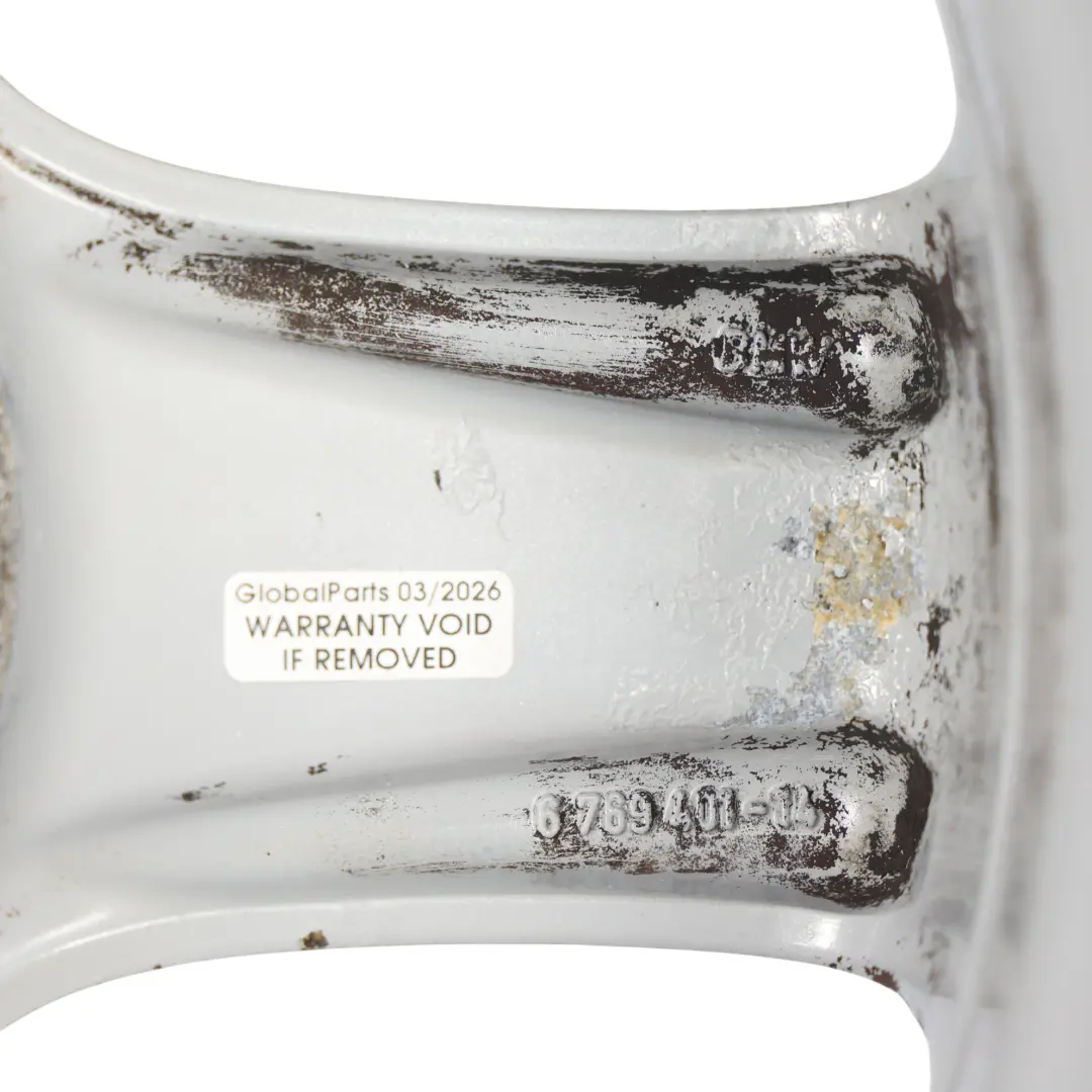 BMW E81 E87 E88 Jante En Alliage De Roue Argentée 16" Spider Spoke 140 ET:44 7J - SKU 6769401-1 - Numéro de pièce 6769401