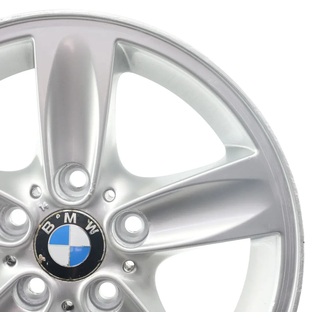 BMW E81 E87 E88 Jante En Alliage De Roue Argentée 16" Spider Spoke 140 ET:44 7J - SKU 6769401-1 - Numéro de pièce 6769401