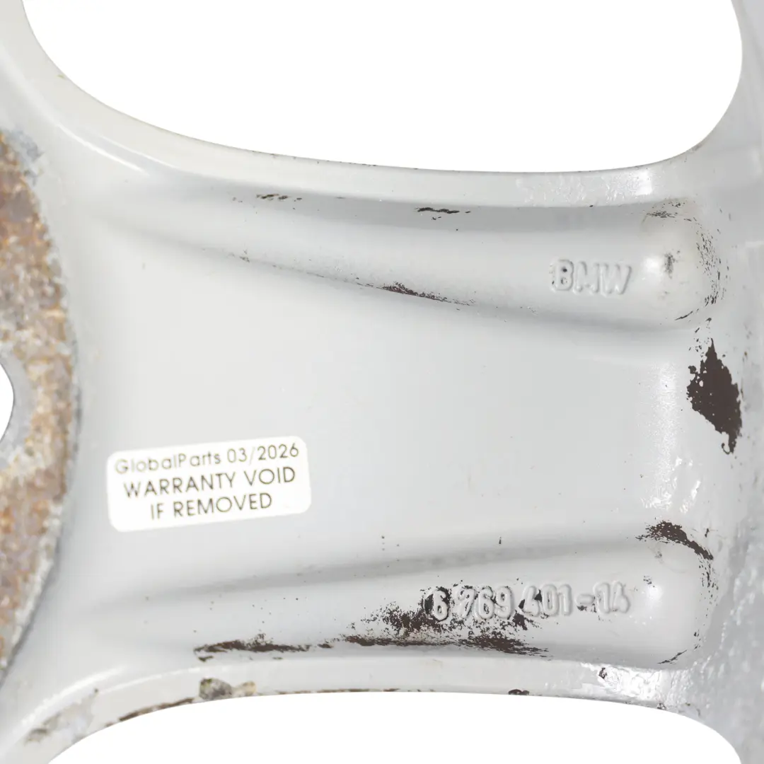 Alloy Wheel Rim 16" Spider Spoke 140 ET:44 7J to BMW E81 E82 E87 E88 with Part number 6769401 BMW E81 E82 E87 E88 Alloy Wheel Rim 16" Spider Spoke 140 ET:44 7J - SKU 6769401-3 - Part number 6769401