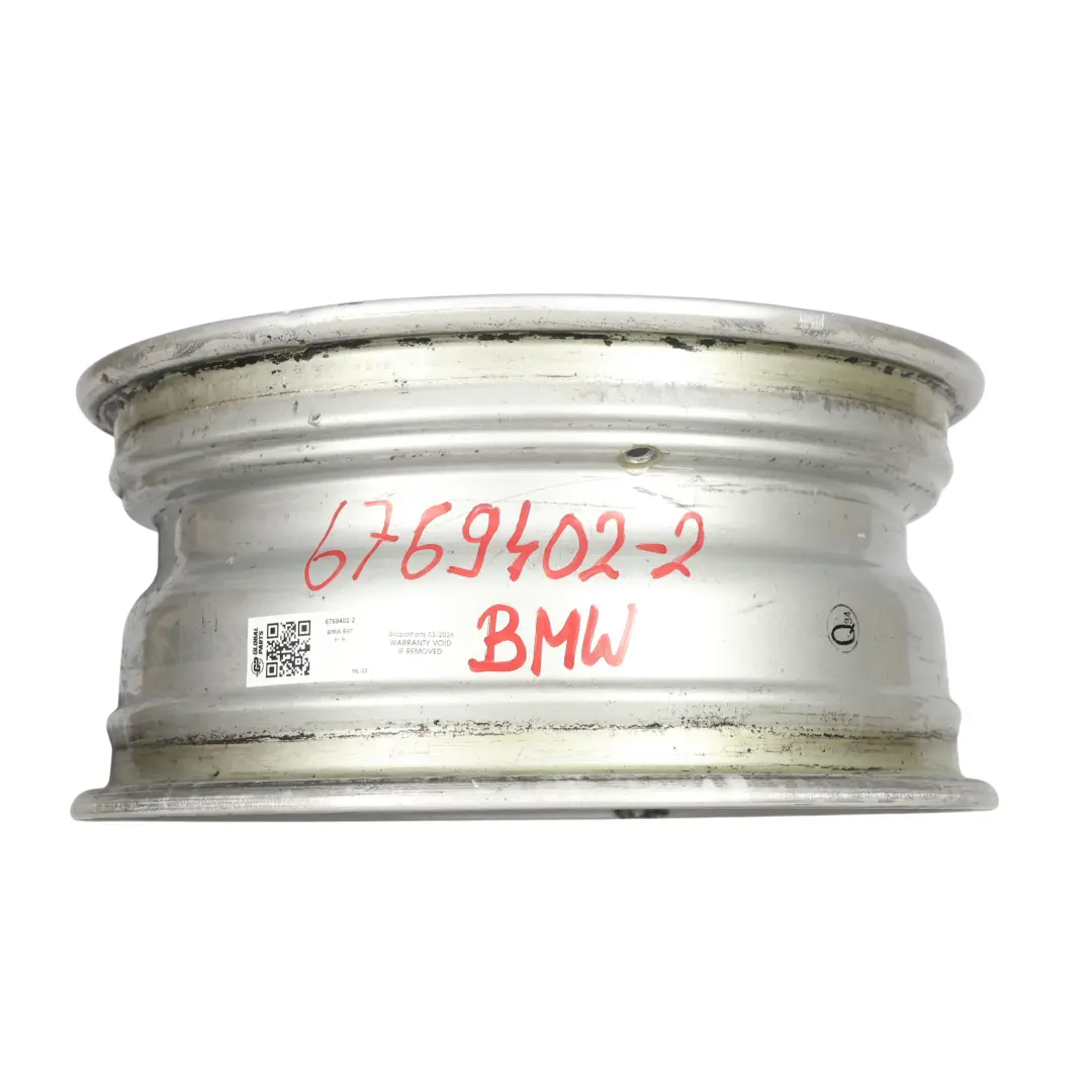 BMW E81 E82 E87 E88 Felga Aluminiowa Srebrna 16" 7J - SKU 6769402-2 - Numer Części 6769402