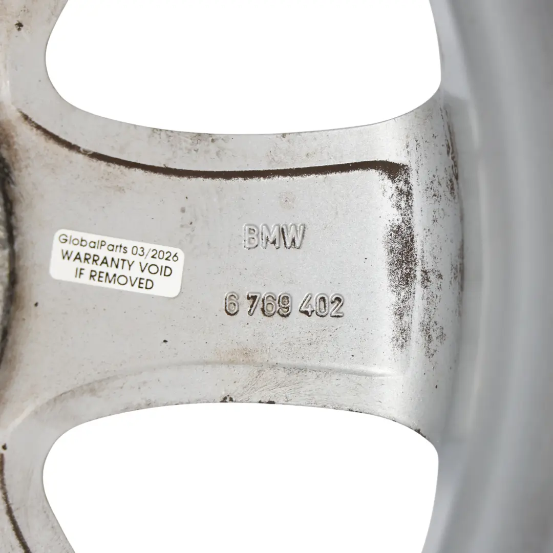 Rim Alloy 16" 7J Spider Spoke 151 to BMW E81 E82 E87 E88 Wheel with Part number 6769402 BMW E81 E82 E87 E88 Wheel Rim Alloy 16" 7J Spider Spoke 151 - SKU 6769402-2 - Part number 6769402