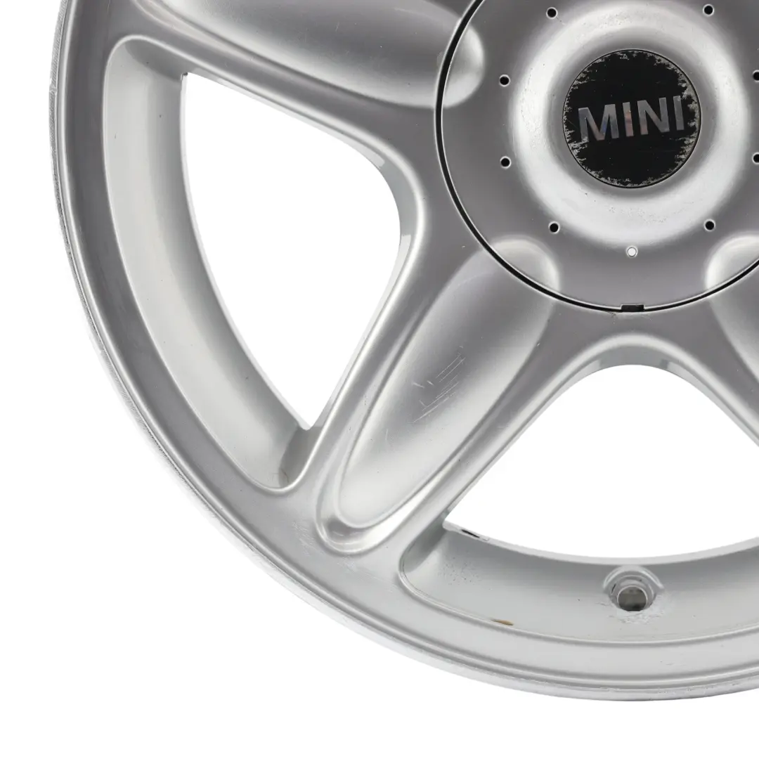 Cerchio AlluMini o 16" 5-Star Blaster 103 per Mini Cooper One R50 R52 R53 R55 R56 con numero di parte 6769409 Mini Cooper One R50 R52 R53 R55 R56 Cerchio AlluMini o 16" 5-Star Blaster 103 - SKU 6769409-1 - Numero di parte 6769409