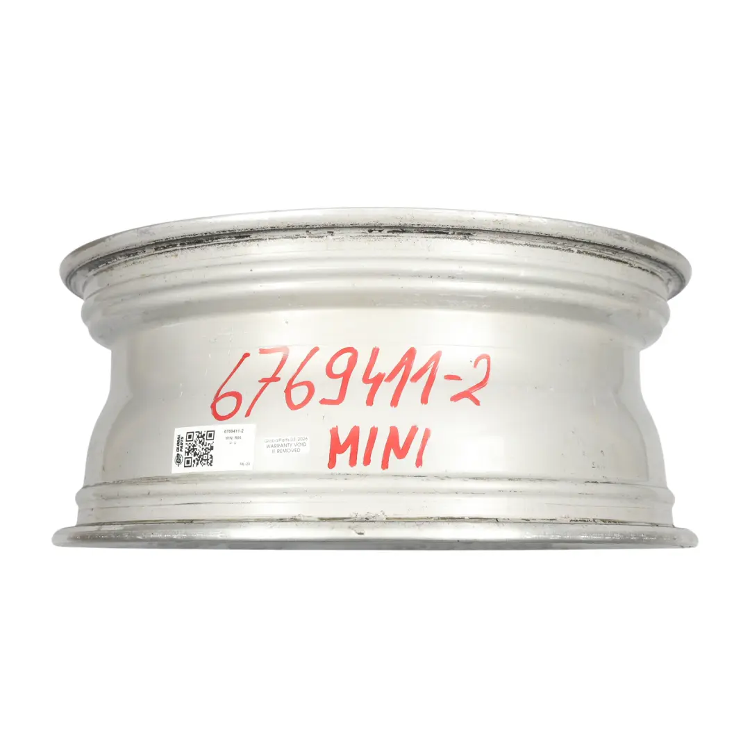 Mini Cooper One R50 R53 R55 R56 Silver Alu Felge Alufelge 17" 7J ET:48 - SKU 6769411-2 - Teilenummer 6769411