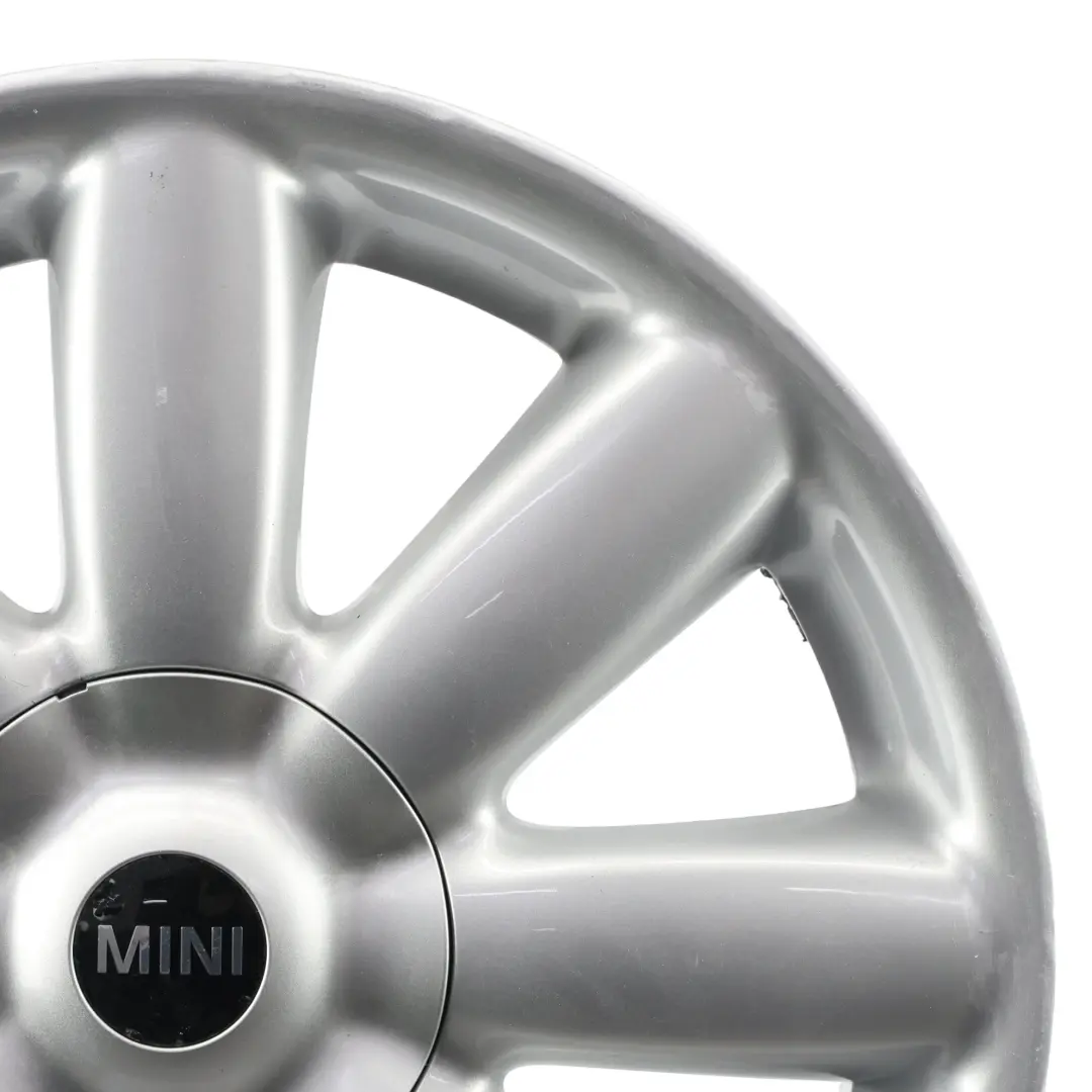 Mini Cooper One R50 R55 R56 R57 Silver Wheel Alloy Rim 17" 7J Crown Spoke 104 - SKU 6769411-2 - Part number 6769411