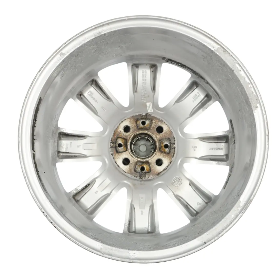 Alloy Rim 17" 7J Crown Spoke 104 to Mini Cooper One R50 R55 R56 R57 Silver Wheel with Part number 6769411 Mini Cooper One R50 R55 R56 R57 Silver Wheel Alloy Rim 17" 7J Crown Spoke 104 - SKU 6769411-3 - Part number 6769411