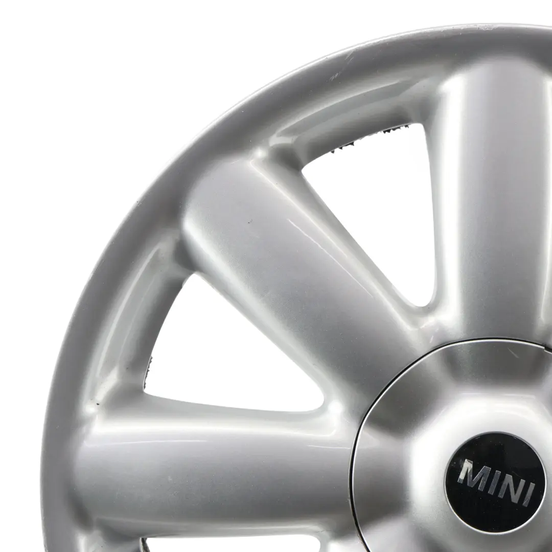 Mini Cooper One R50 R55 R56 R57 Silver Wheel Alloy Rim 17" 7J Crown Spoke 104 - SKU 6769411-3 - Part number 6769411