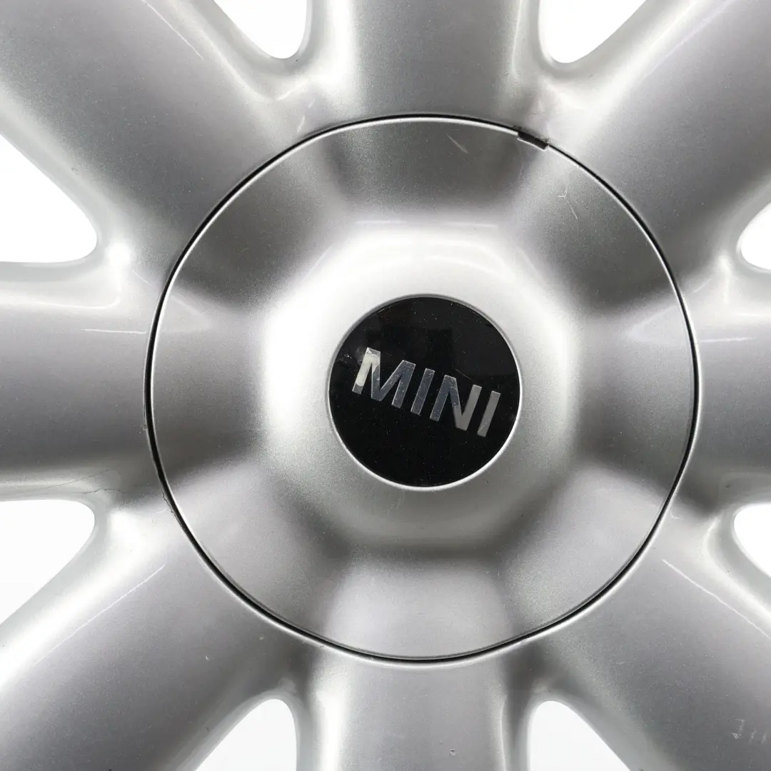 Mini Cooper One R50 R55 R56 R57 Silver Wheel Alloy Rim 17" 7J Crown Spoke 104 - SKU 6769411-3 - Part number 6769411