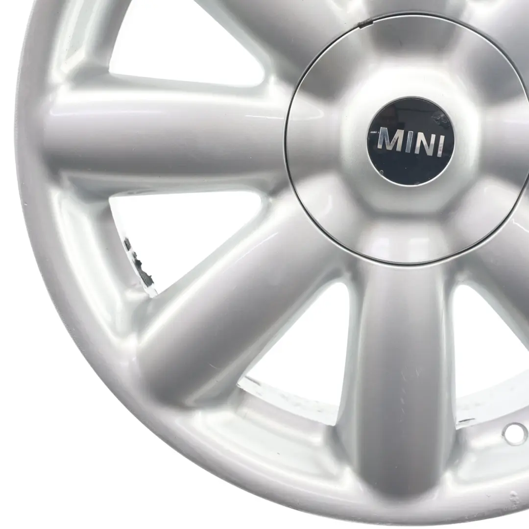 Mini Cooper R50 R55 R56 R57 Jante Alliage Argent 17" 7J Crown Spoke 104 - SKU 6769411-5 - Numéro de pièce 6769411