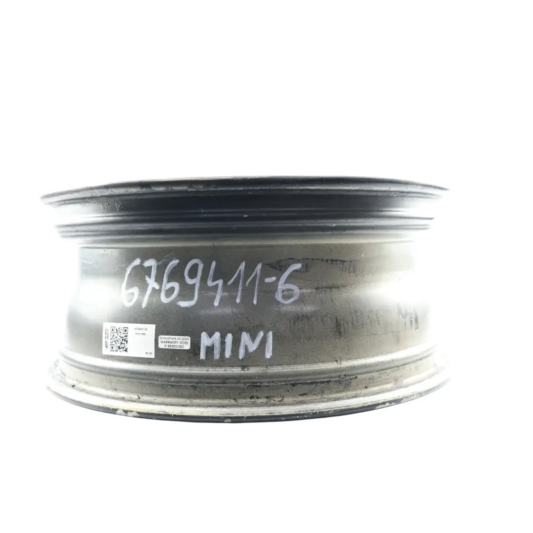 Mini Cooper R50 R55 R56 R57 Grey Wheel Alloy Rim 17" 7J Crown Spoke 104 - SKU 6769411-6 - Part number 6769411